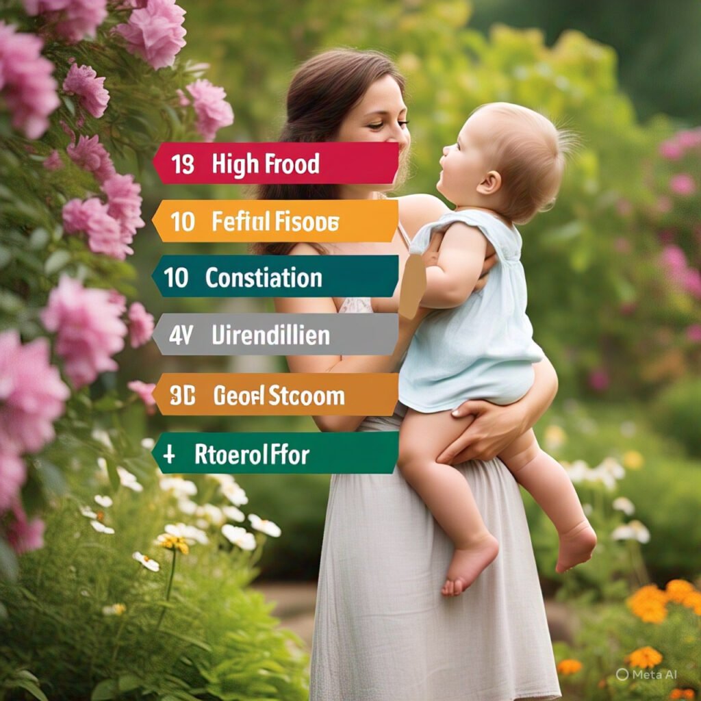 High-Fiber Foods Chart