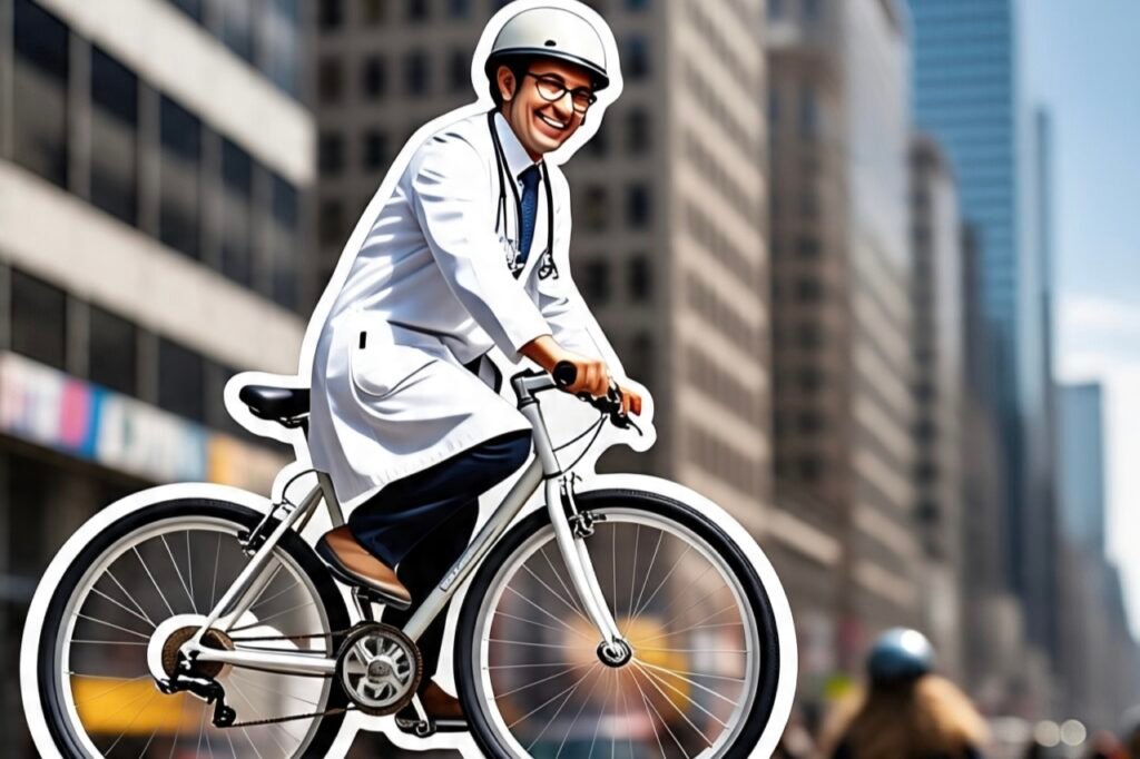 Doctor Sticker for Bike